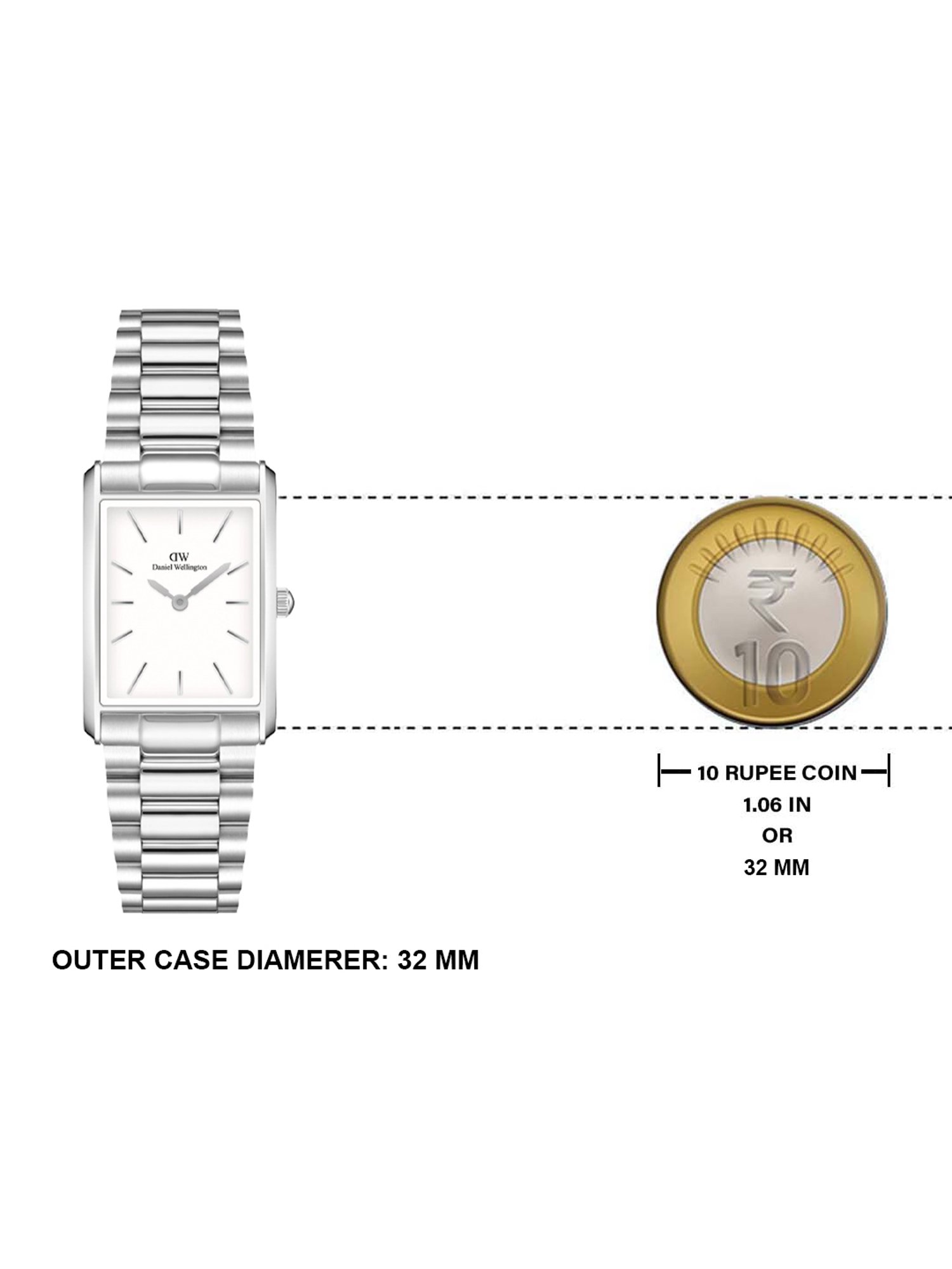 Daniel Wellington DW00100700K Bound Watch for Women