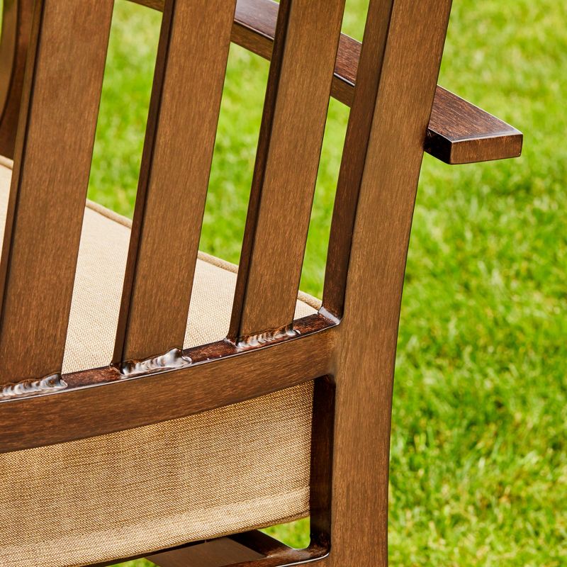 7pc Bridgeport Dining Set Tan - Royal Garden