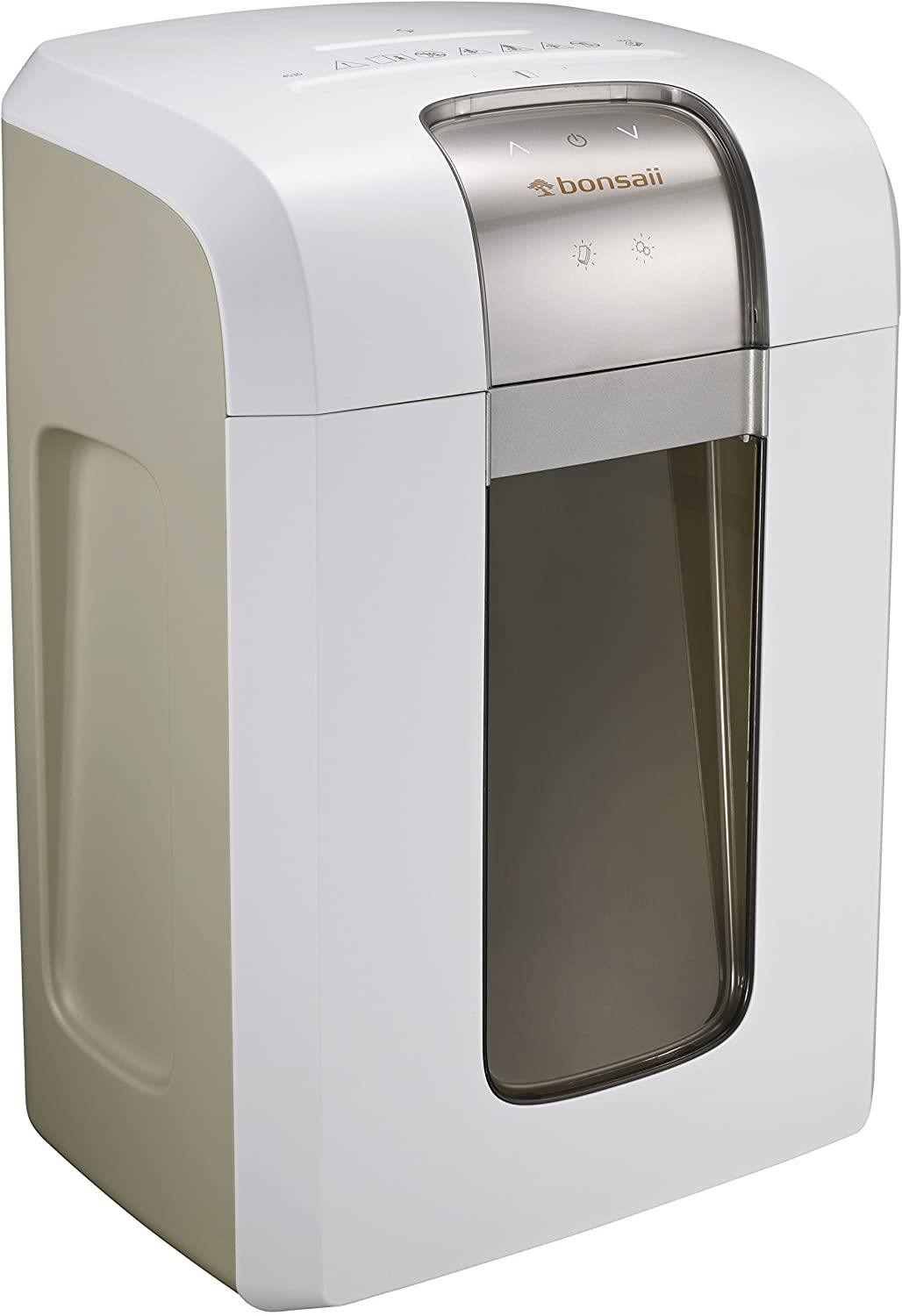 Bonsaii EverShred Pro 4S30 10-Sheet Micro-Cut Paper/CD/Credit Card Shredder, 240 Mintues Continuous Running, 10 Minutes Cooling Down, P-5 Security, Overload and Thermal Protection, with 4 Casters