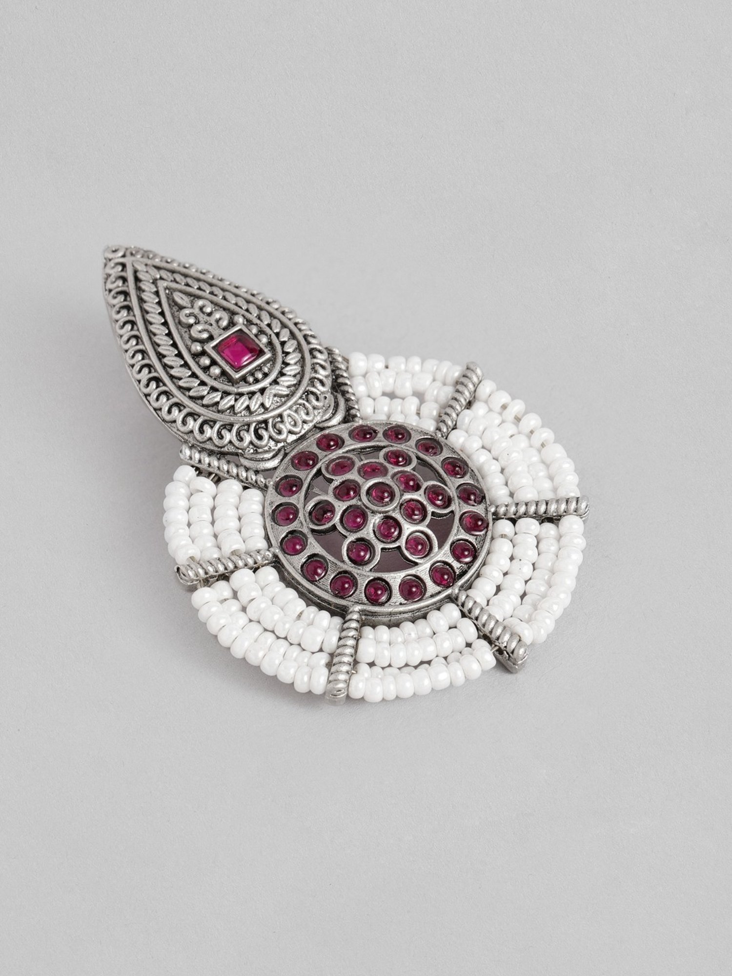 Abdesigns Glamorous High Quality German Silver Earrings