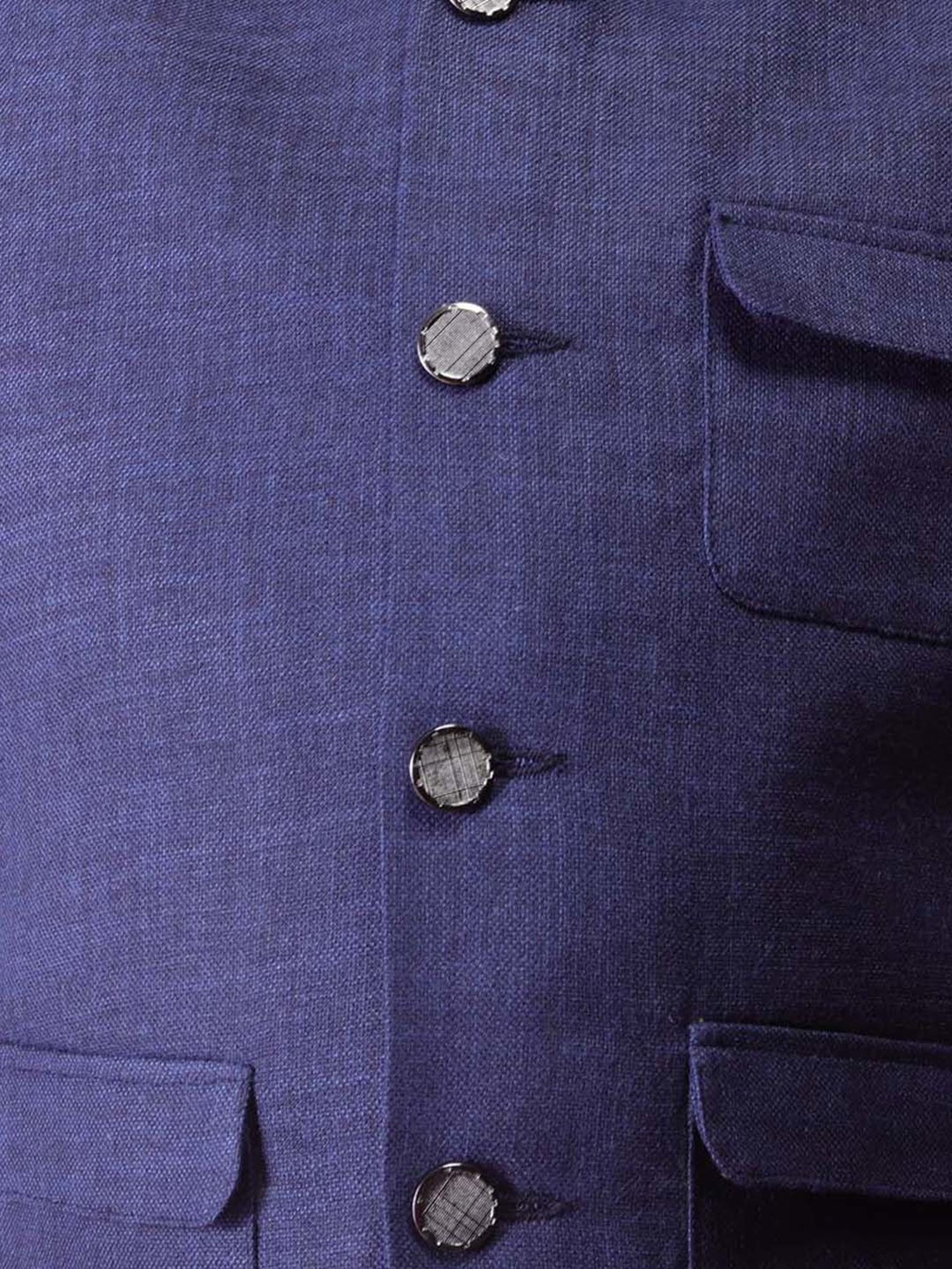 TABARD Kids Orange & Blue Cotton Printed Kurta Set