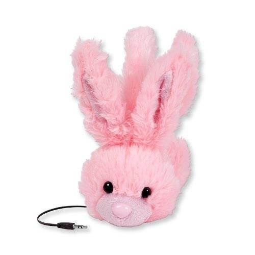 ReTrak ETAUDFBNY Retractable Animalz Headphones (Bunny)
