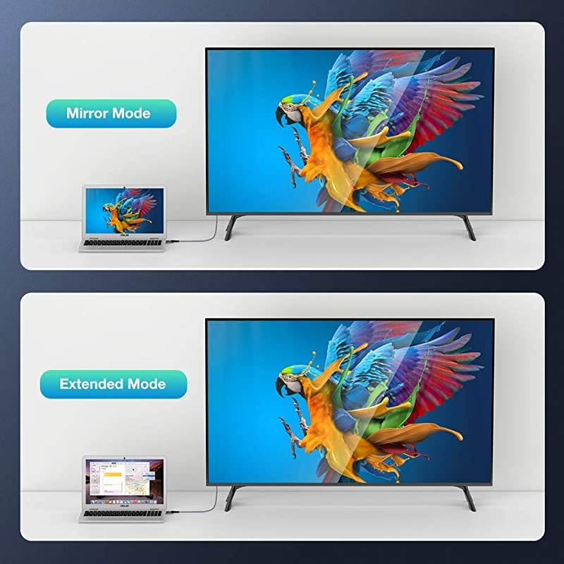 DisplayPort Cable, 3.3ft DP Cable 4K Nylon Braided -(4K@60Hz, 2K@144Hz) Ultra High Speed DisplayPort to DisplayPort Cable or Laptop PC TV etc- Gaming Monitor Cable (Grey)