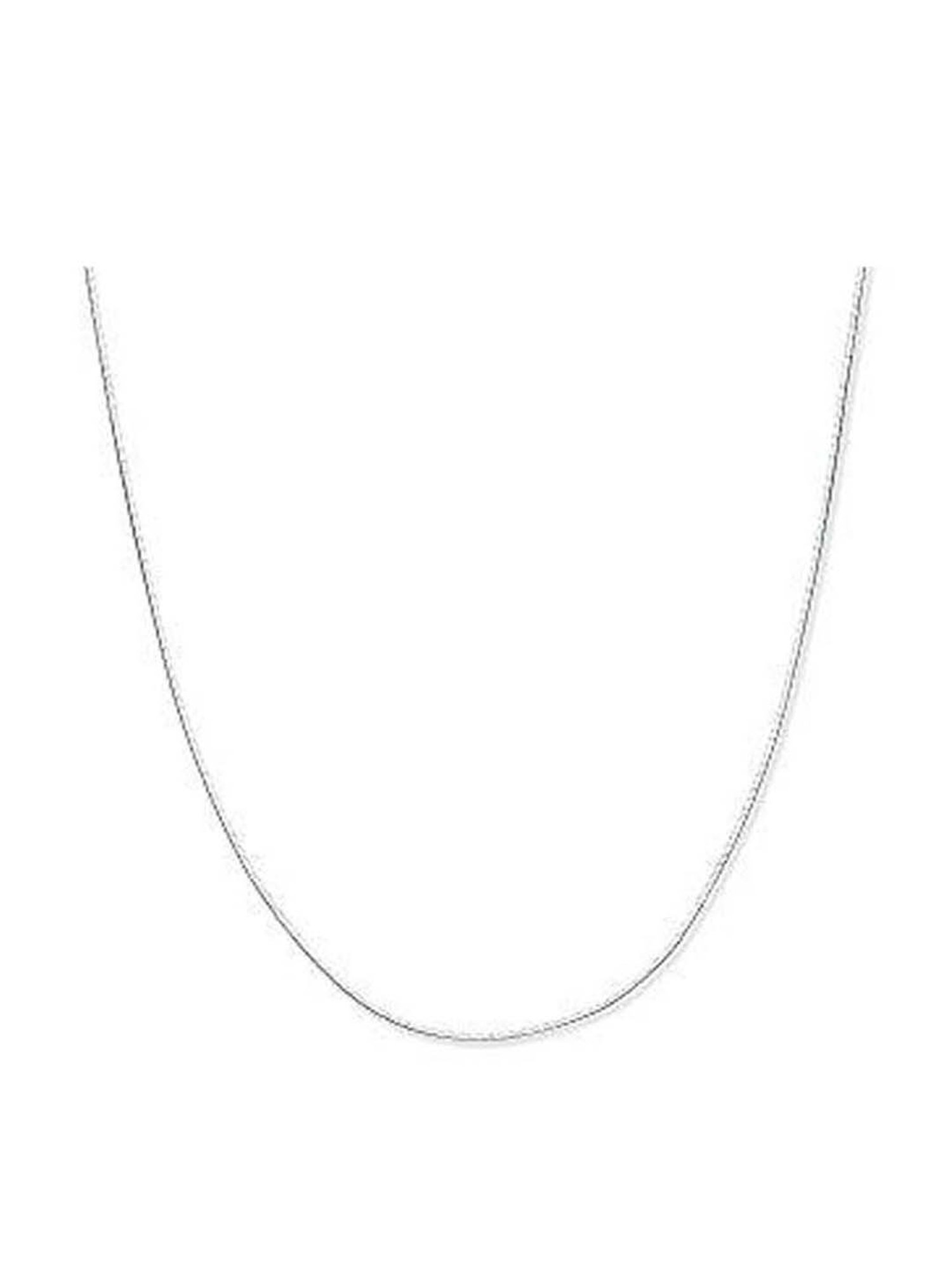 Taraash 92.5 Sterling Silver Chain for Women