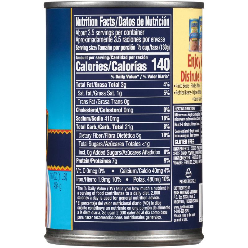 Bush's Refried Beans Traditional - 16oz