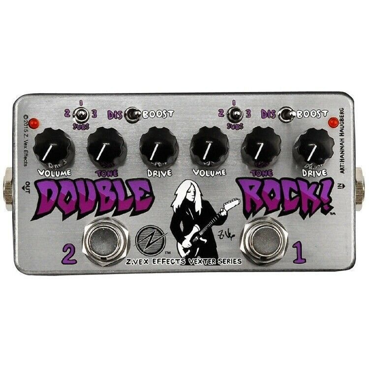 ZVEX Double Rock Vexter Series Guitar Pedal