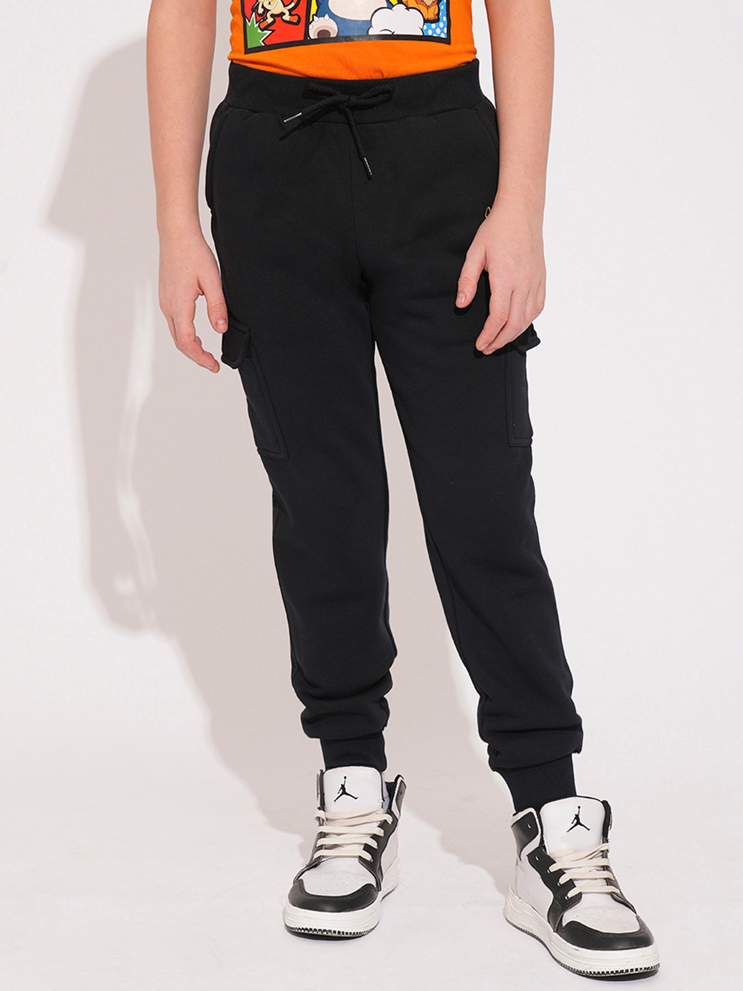 Todd N Teen Kids Navy Cotton Joggers