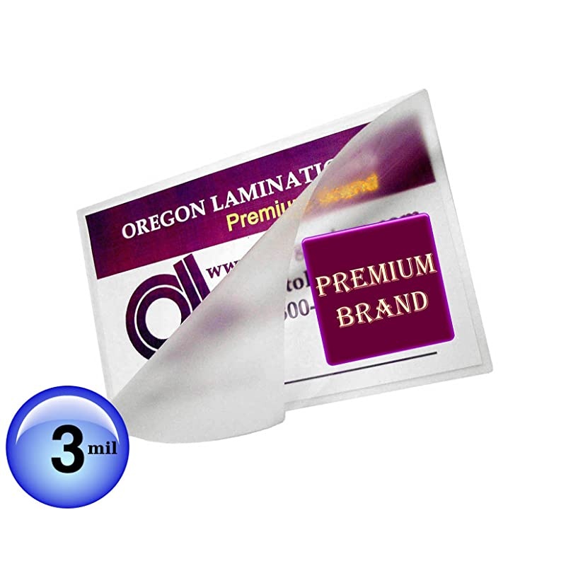 Menu Size Hot Laminating Pouches 3 Mil (Pk of 200) 12 x 18 Clear Glossy