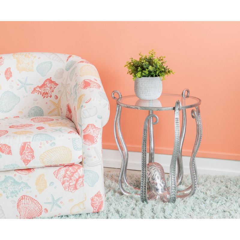 Octawyan Octopus Table Silver - Powell Company