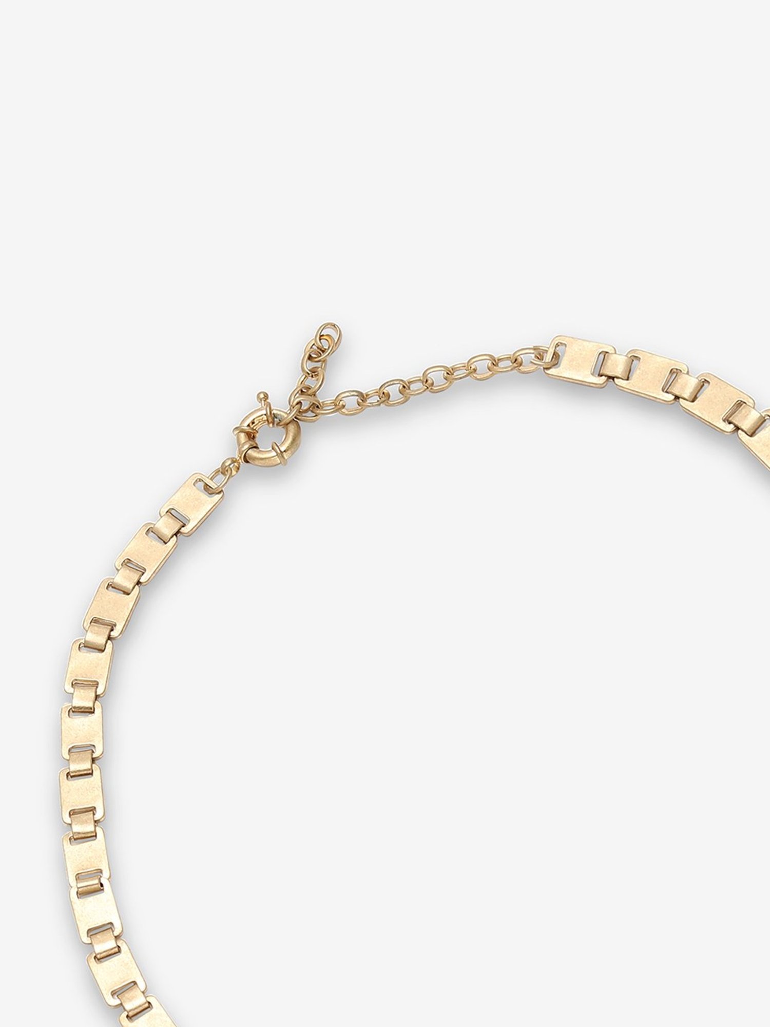 SOHI Gold Plated Designer Stone Necklace For Women