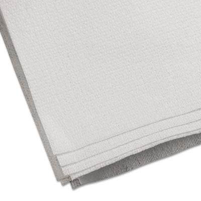 WYPALL X70 Wipers, Flat Sheet, 14 9/10 x 16 3/5, White, 300/Carton