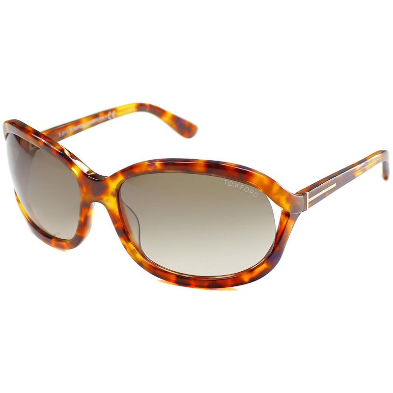 Tom Ford Vivienne  47F Womens Oval Sunglasses Light Tortoise 59mm