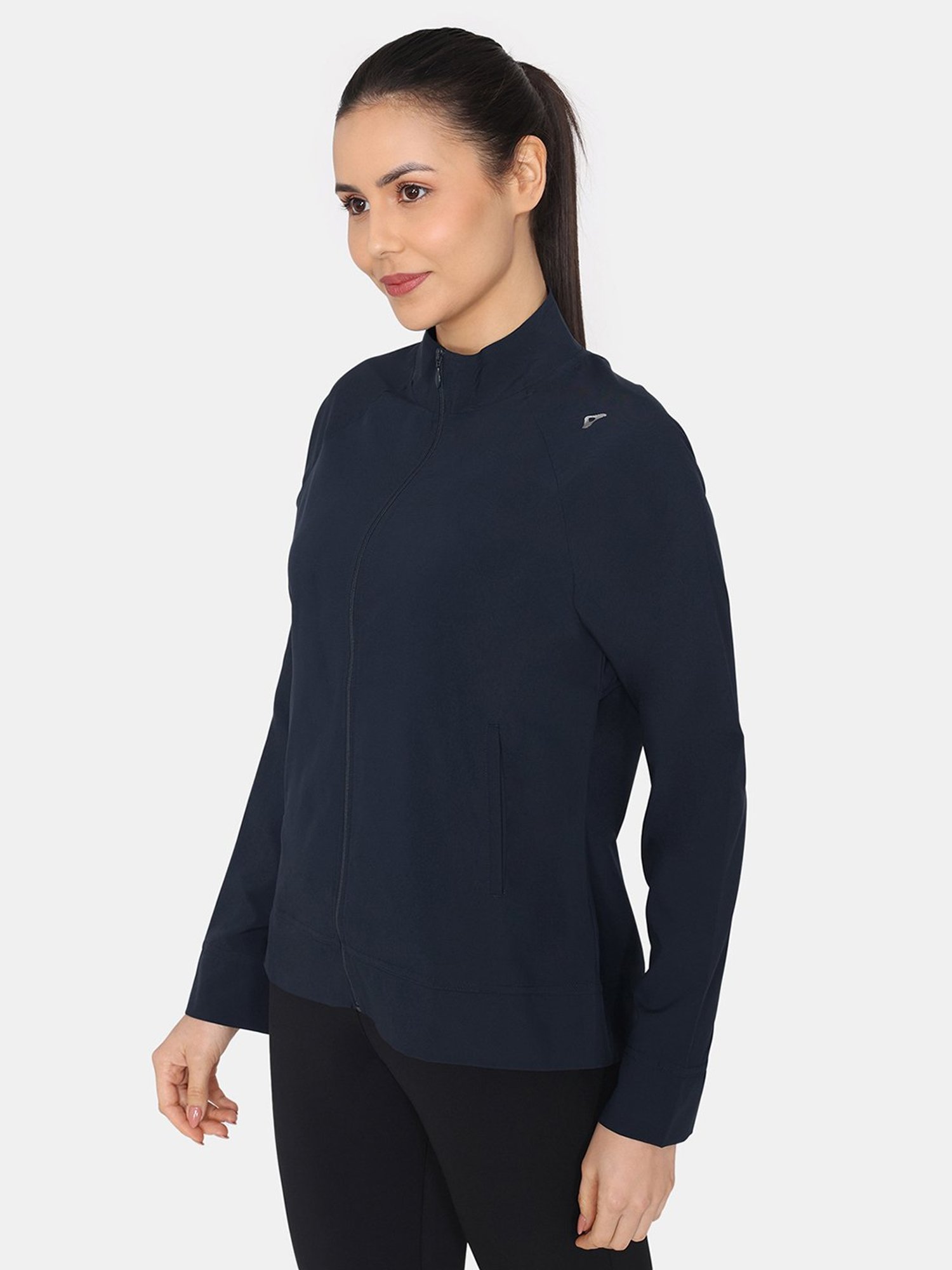 Zelocity by Zivame Blue Sports Jacket