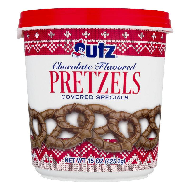 Utz Milk Chocolate Covered Pretzels - 15oz