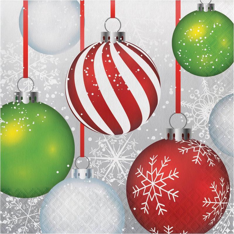 Holiday Ornaments Party Supplies Kit