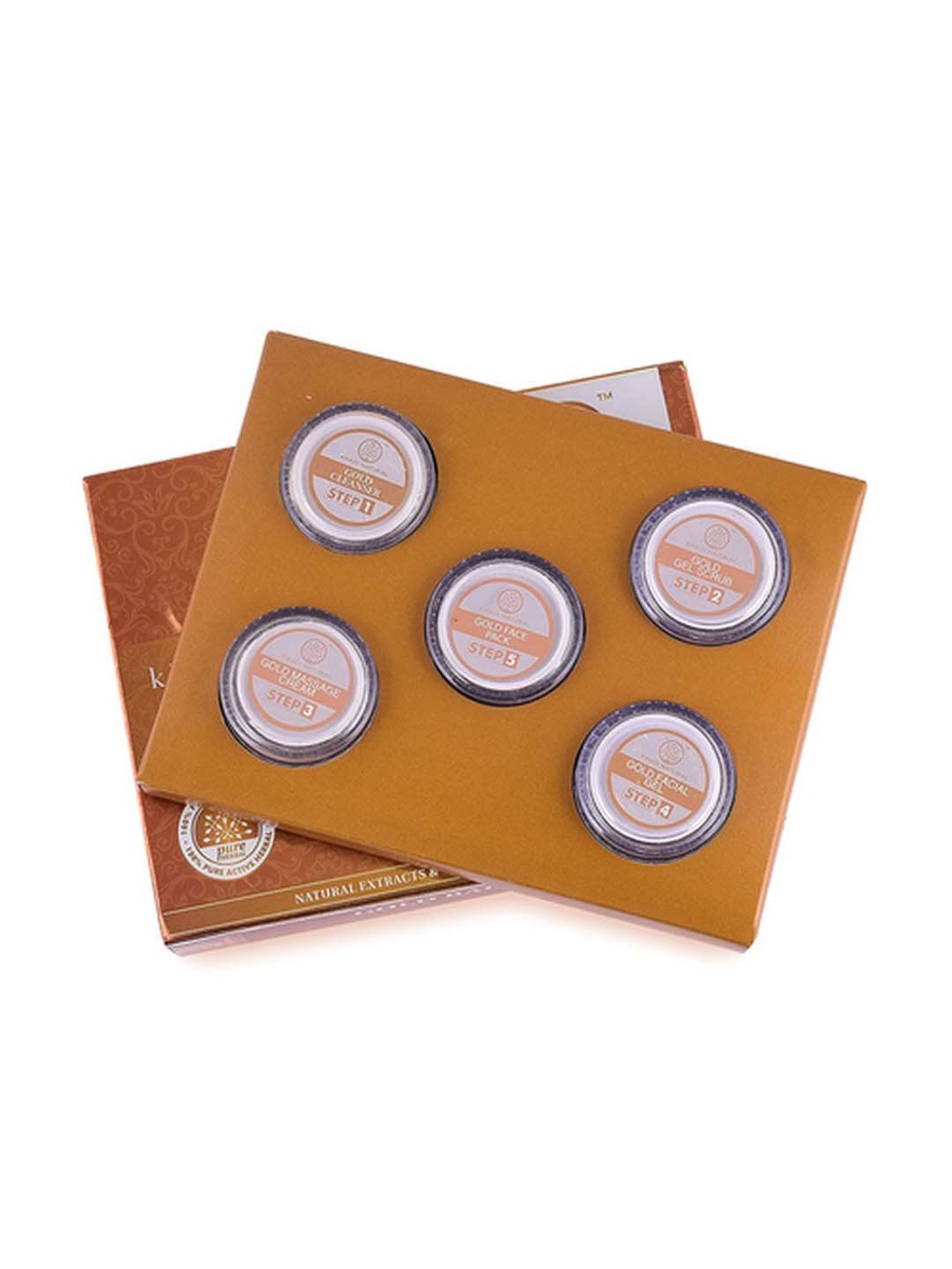 Khadi Natural Herbal Gold Radiance Mini Facial kit - 75 ml