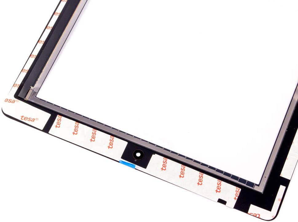 Group Vertical Replacement Touch Screen Digitizer Glass Lens Compatible with Apple iPad 2 (Black) (A1395, A1397, A1396)