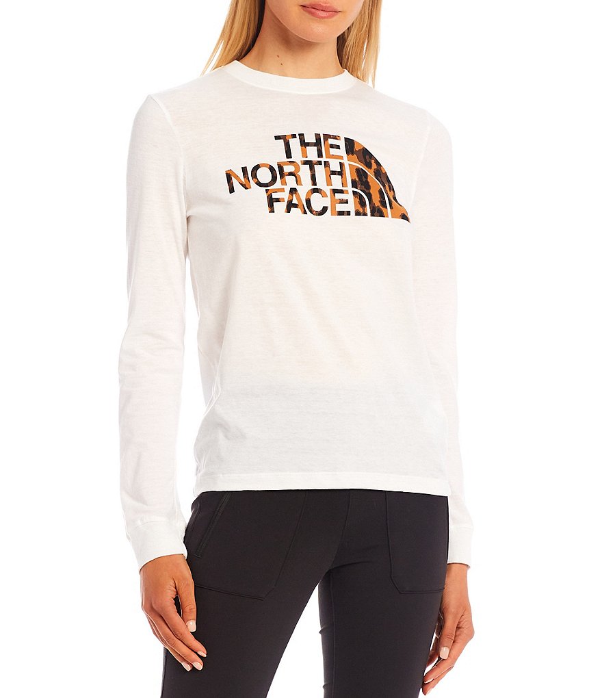 The North Face Half Dome Crew Neck Long Sleeve Tee