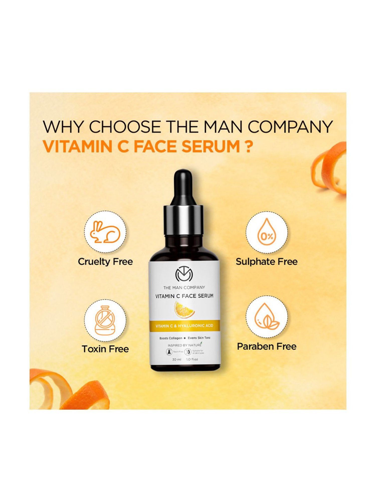 The Man Company Vitamin C Face Serum - 30 ml