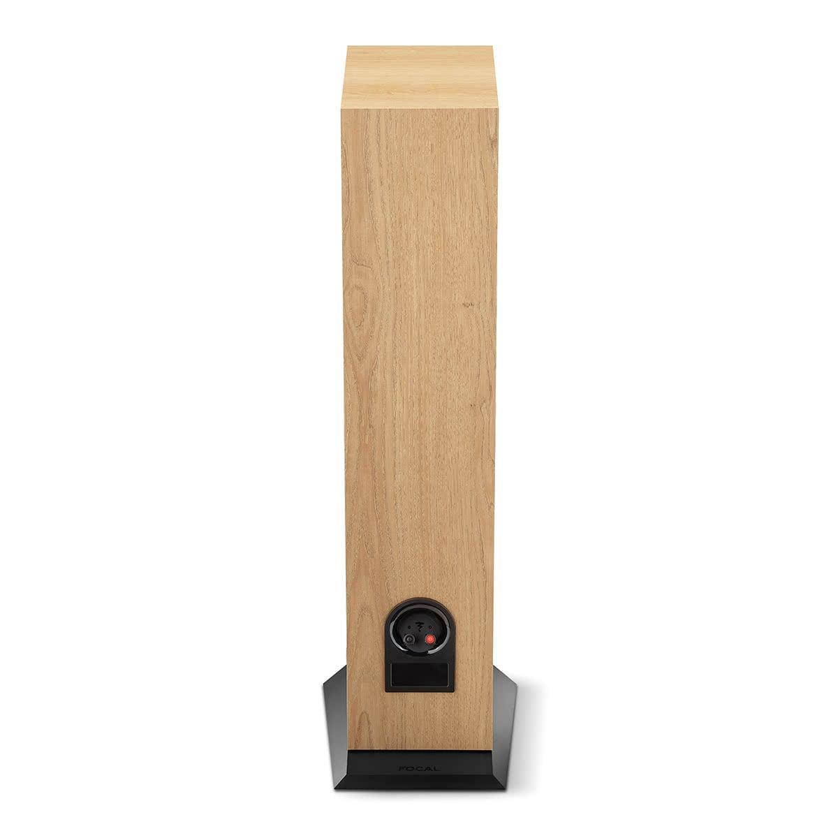 Focal Chora 826 3-Way Bass-Reflex Floorstanding Loudspeaker, Light Wood, Single