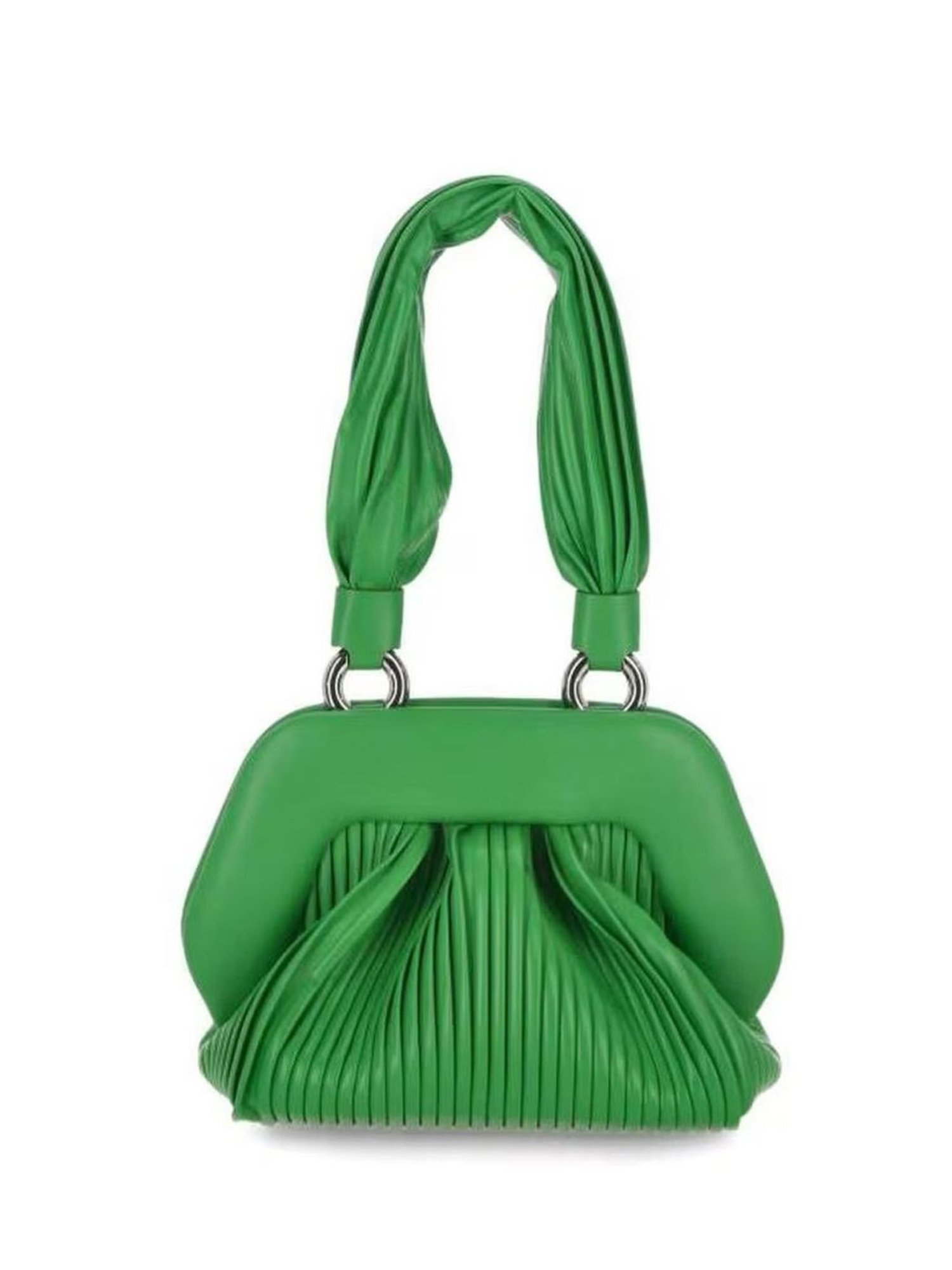 Themoire Teatree Gea Plisse Tote