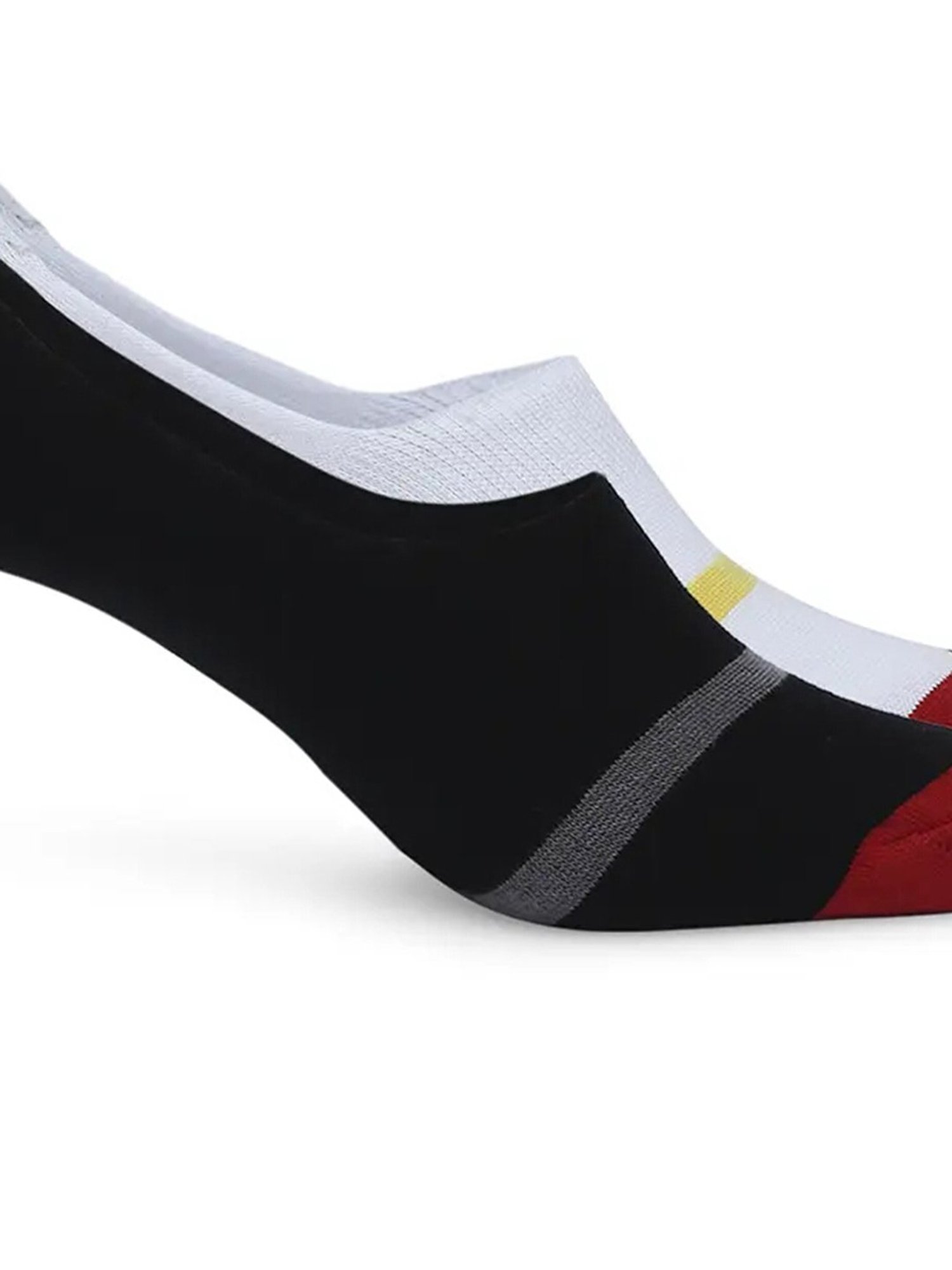 UnderJeans by Spykar Assorted No Show Socks - Pack of 2