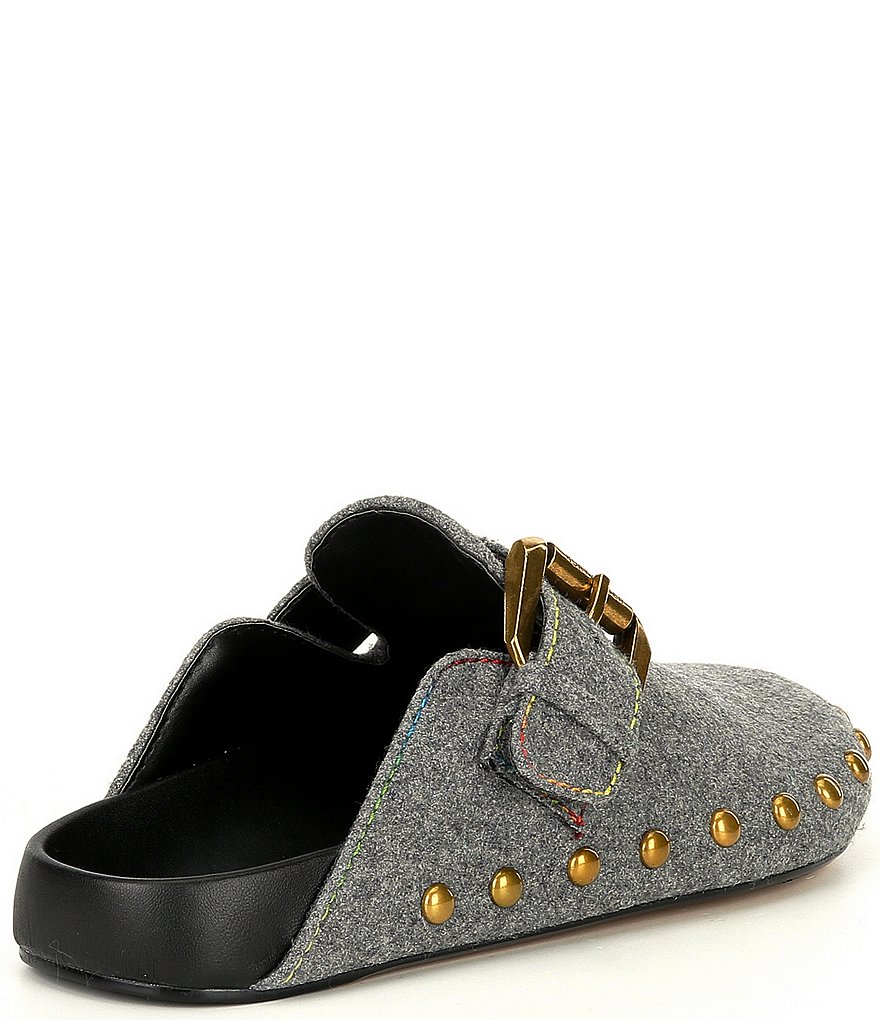 Kurt Geiger London Ozark Buckle Detail Mules