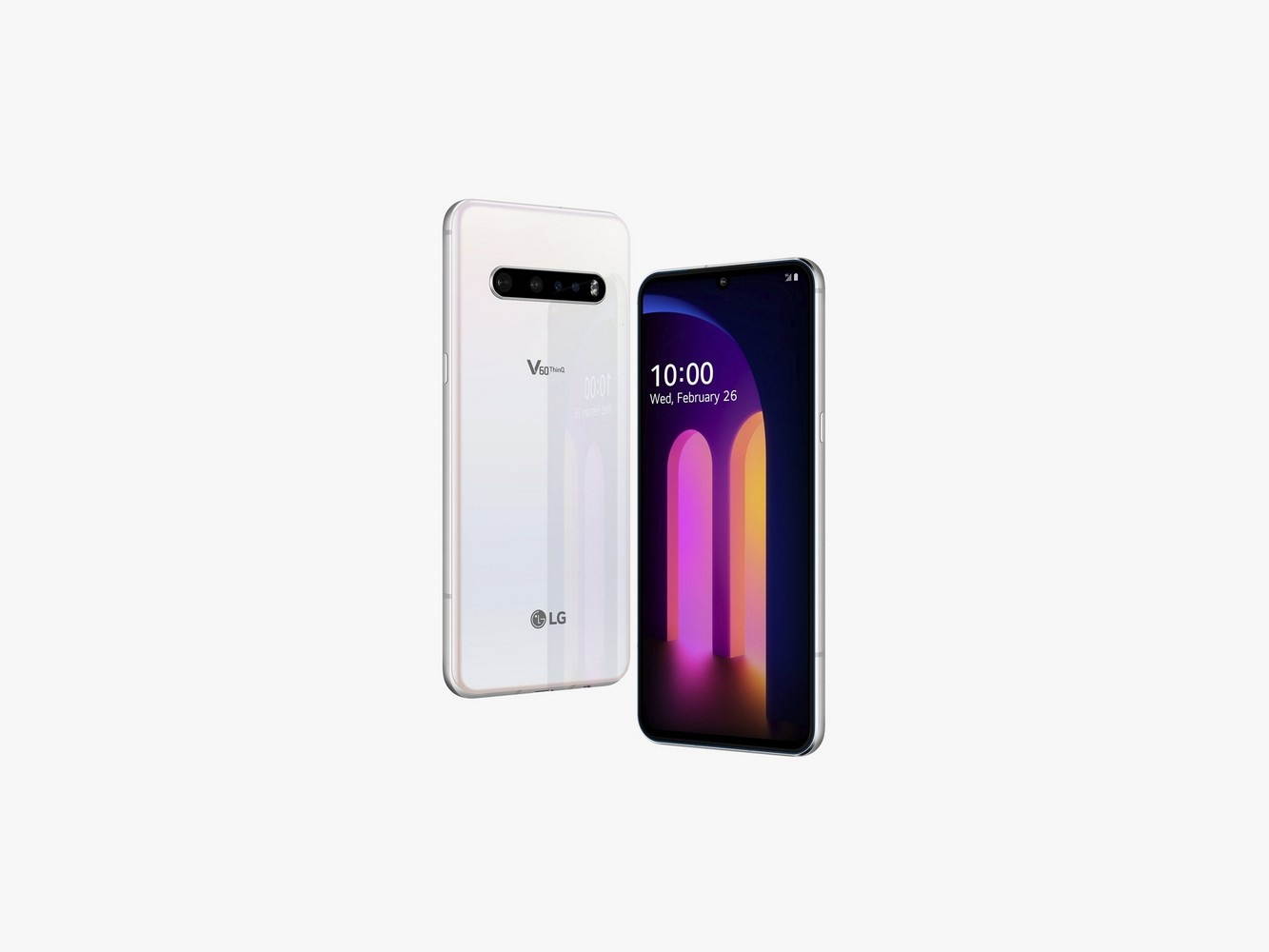 LG V60 ThinQ 5G | Verizon | Classy White | 128 GB