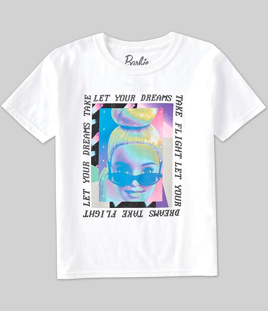 Barbie Big Girls 7-16 Short-Sleeve In Space Tee