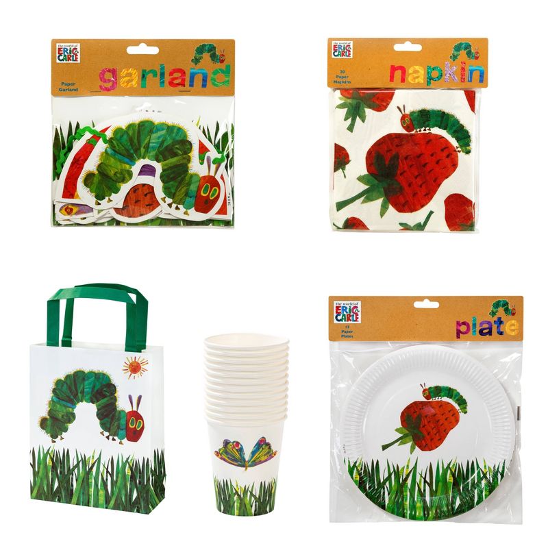 The Very Hungry Caterpillar Party Décor and Accessory Bundle