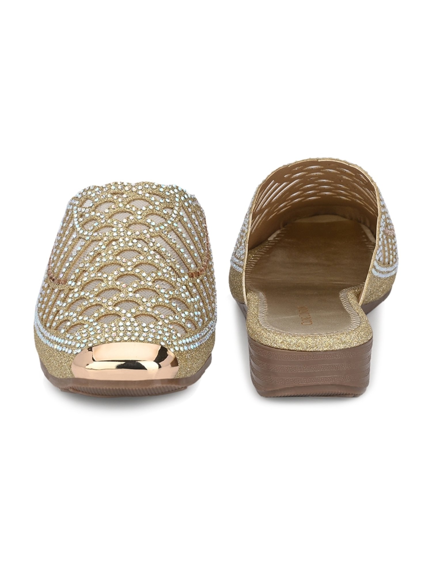 Clog London Women's Golden Mule Shoes