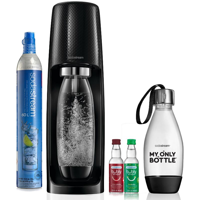 SodaStream Fizzi Black Bundle with Bubly