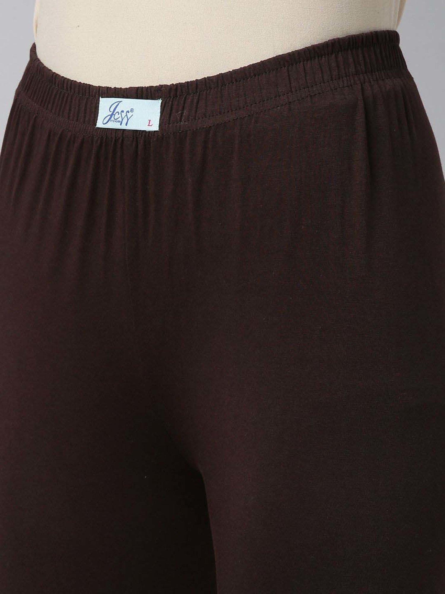JCSS Coffee Brown Cotton Leggings