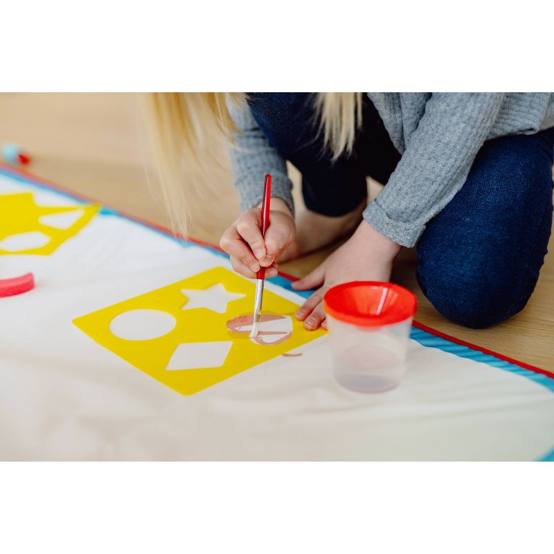 Giant Aqua Draw Door & Floor Doodle Mat with 22 Mess-Free Tools – Chuckle & Roar