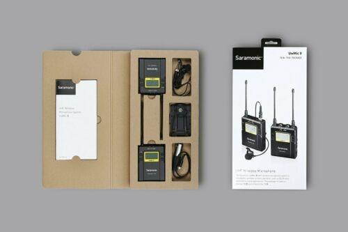 Saramonic UwMIC9 UHF Lavalier Mic System, RX9 Receiver, TX9 Bodypack Transmitter