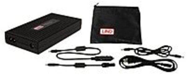 Lind Electronics ACDC9020-DE04 90 Watts Auto/Air/AC Power Adapter - Black