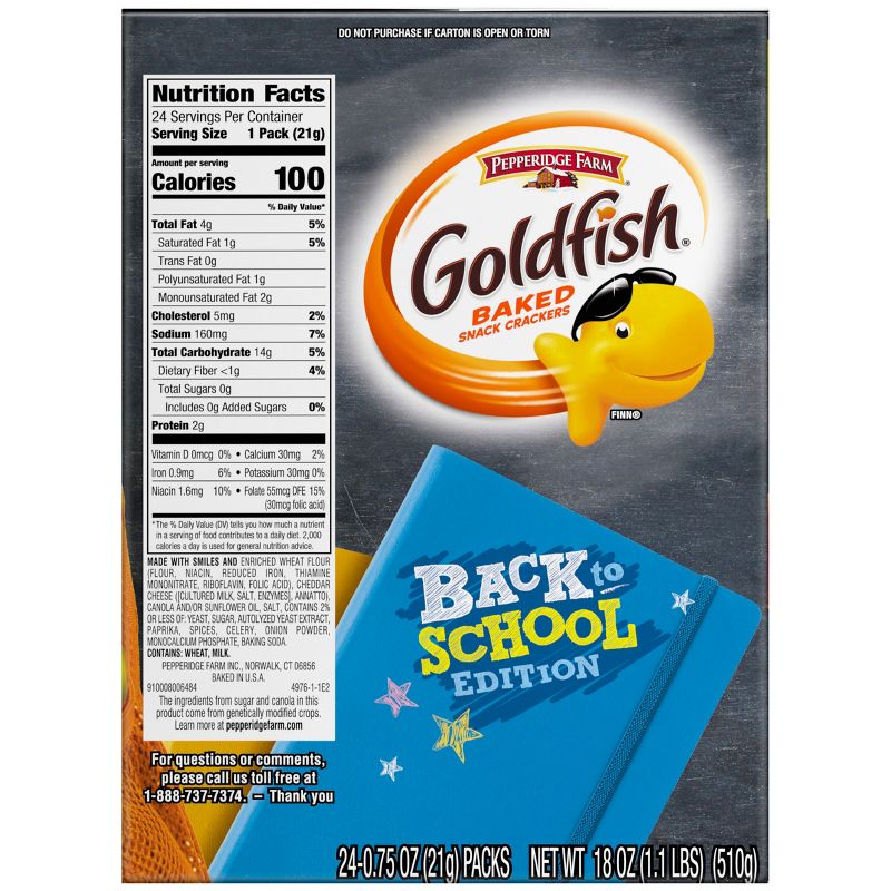 Pepperidge Farm Goldfish Multipack 24ct - 1.1oz