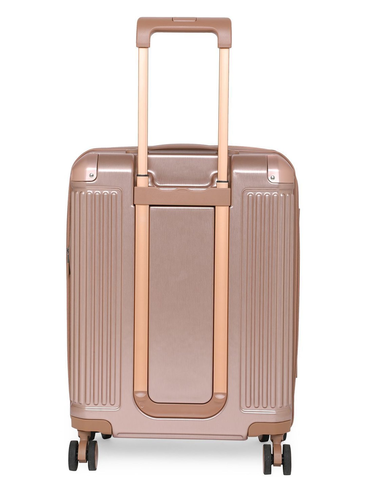 HEYS Edge Rose Gold Textured Hard Cabin Trolley Bag -21 cm