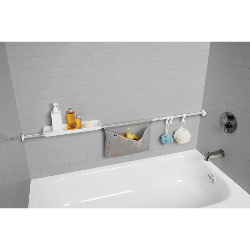 Sure-Lock Storage Tension Rod Chrome - Umbra