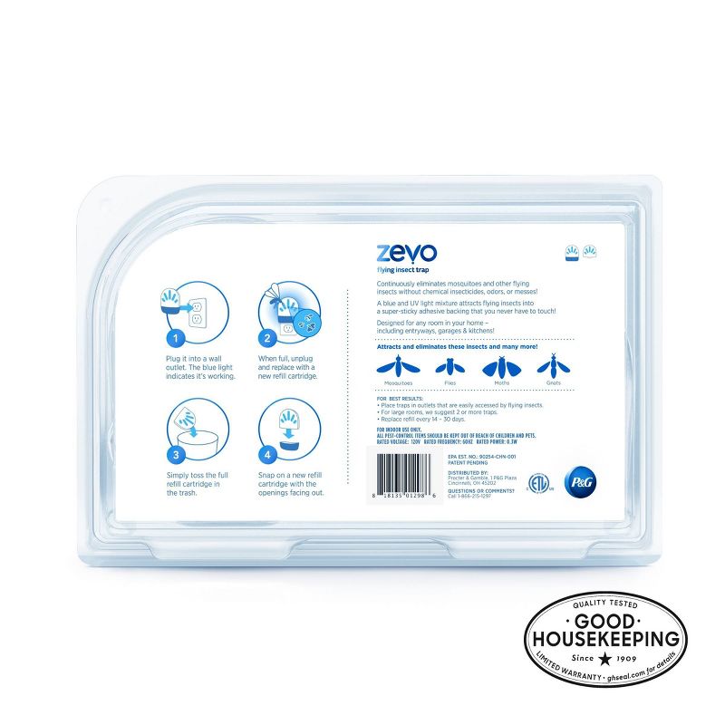 Zevo Flying Insect Trap Refill Kit