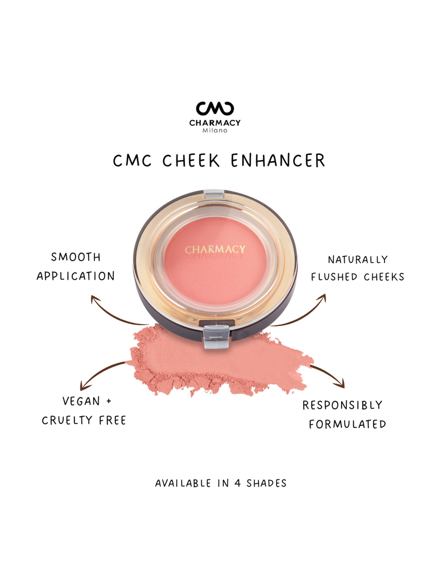 CHARMACY Milano Cheek Enhancer 02 - 4 gm