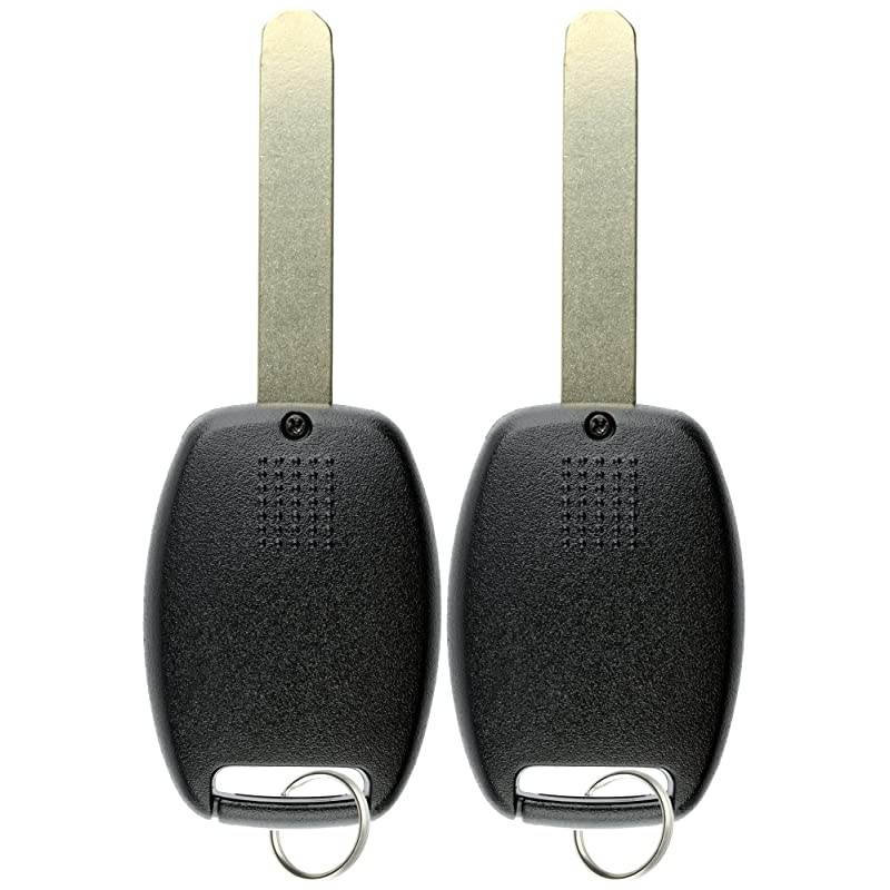 Keyless Entry Remote Control Uncut Car Ignition Key Fob Replacement for OUCG8D380HA Pack of 2