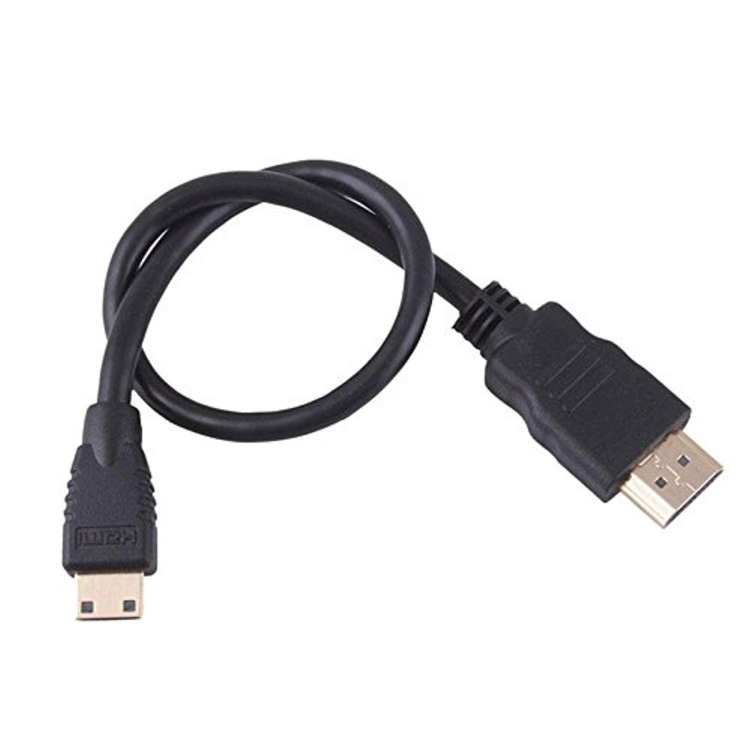 eachbid 1ft high speed data transmission hdmi to mini hdmi cable for hdtv camcorder