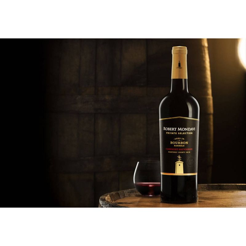 Robert Mondavi Private Selection Bourbon Barrel Aged Cabernet Sauvignon Red Wine - 750ml Bottle