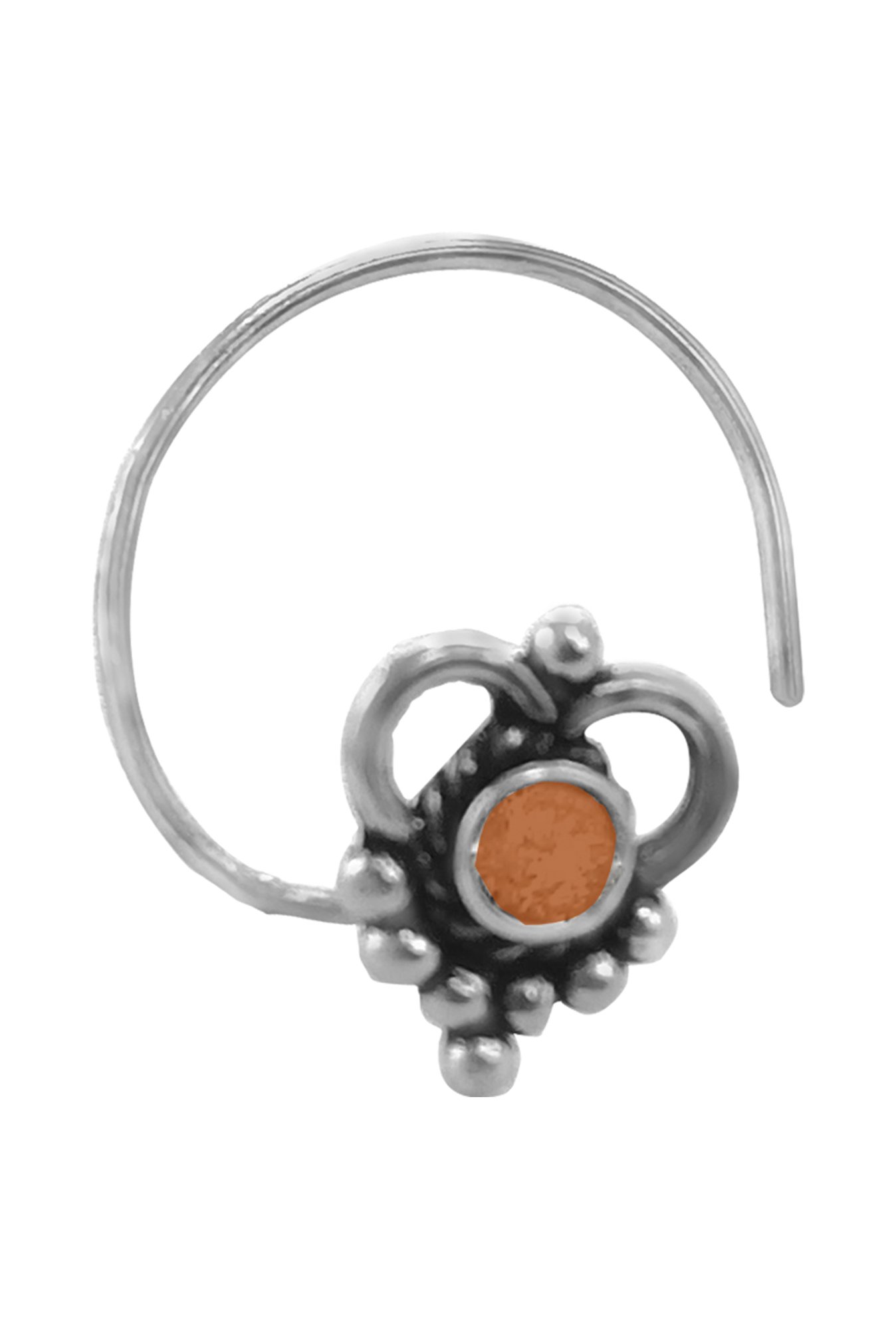 March by FableStreet 92.5 Sterling Silver Classic Nose Ring