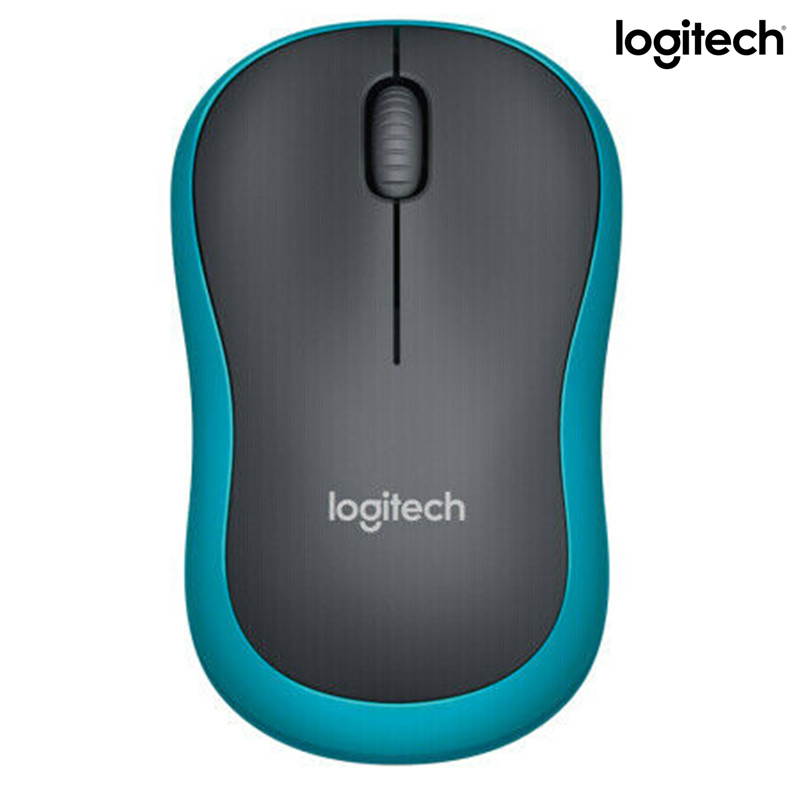 Logitech Wireless Combo MK275 8 Function Keys USB 2.0 RF Wireless Keyboard & Mouse - Black&Blue