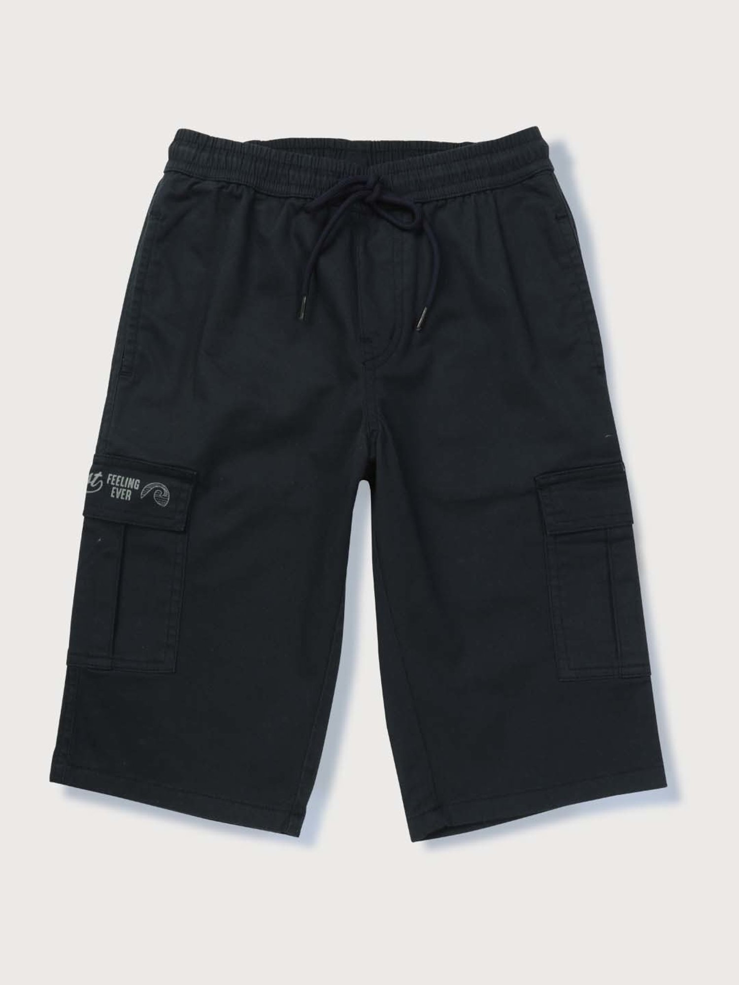 Gini & Jony Kids Navy Cotton Regular Fit Bermuda