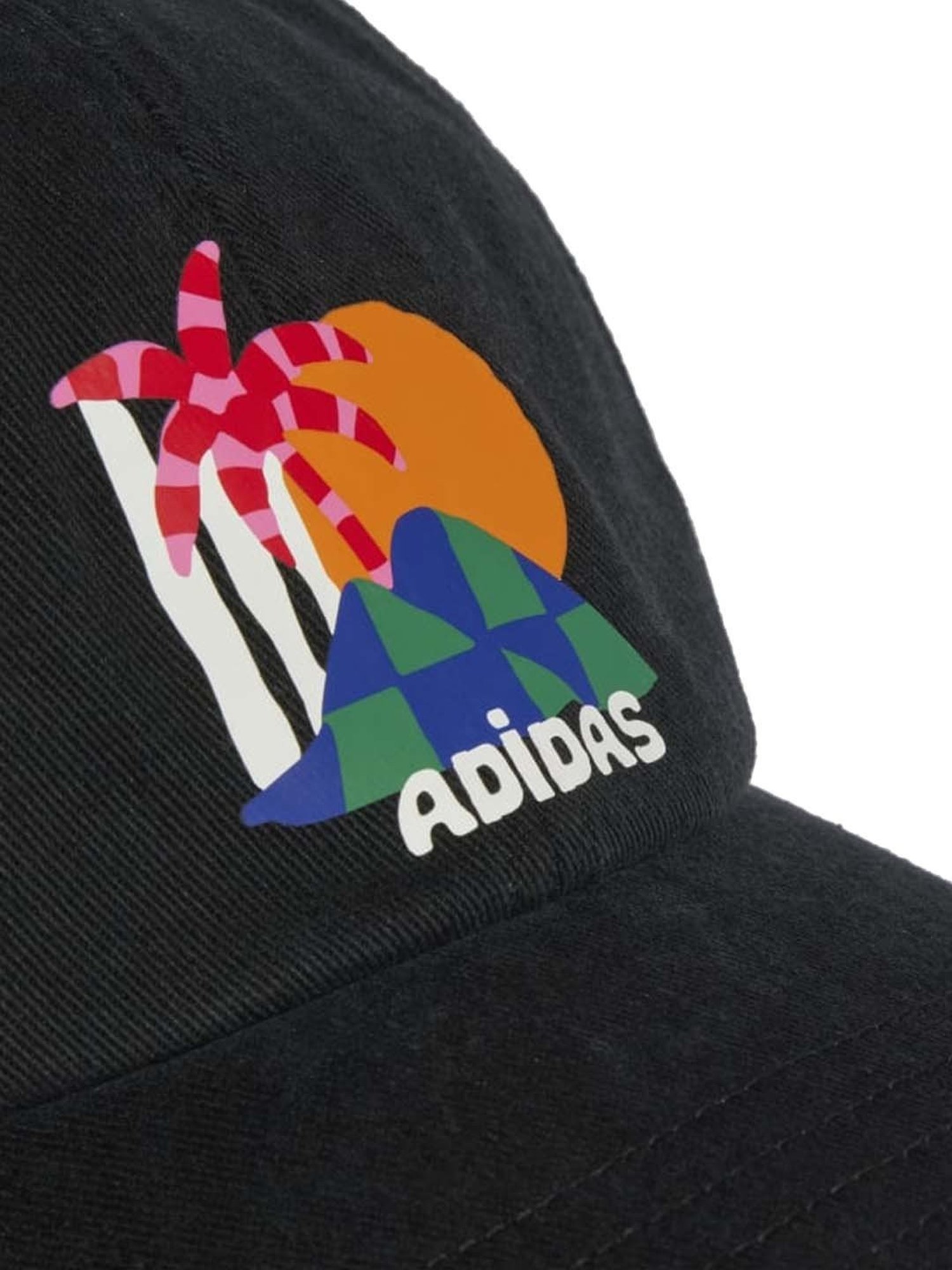 Peter England Black & Green Color Block Baseball Cap