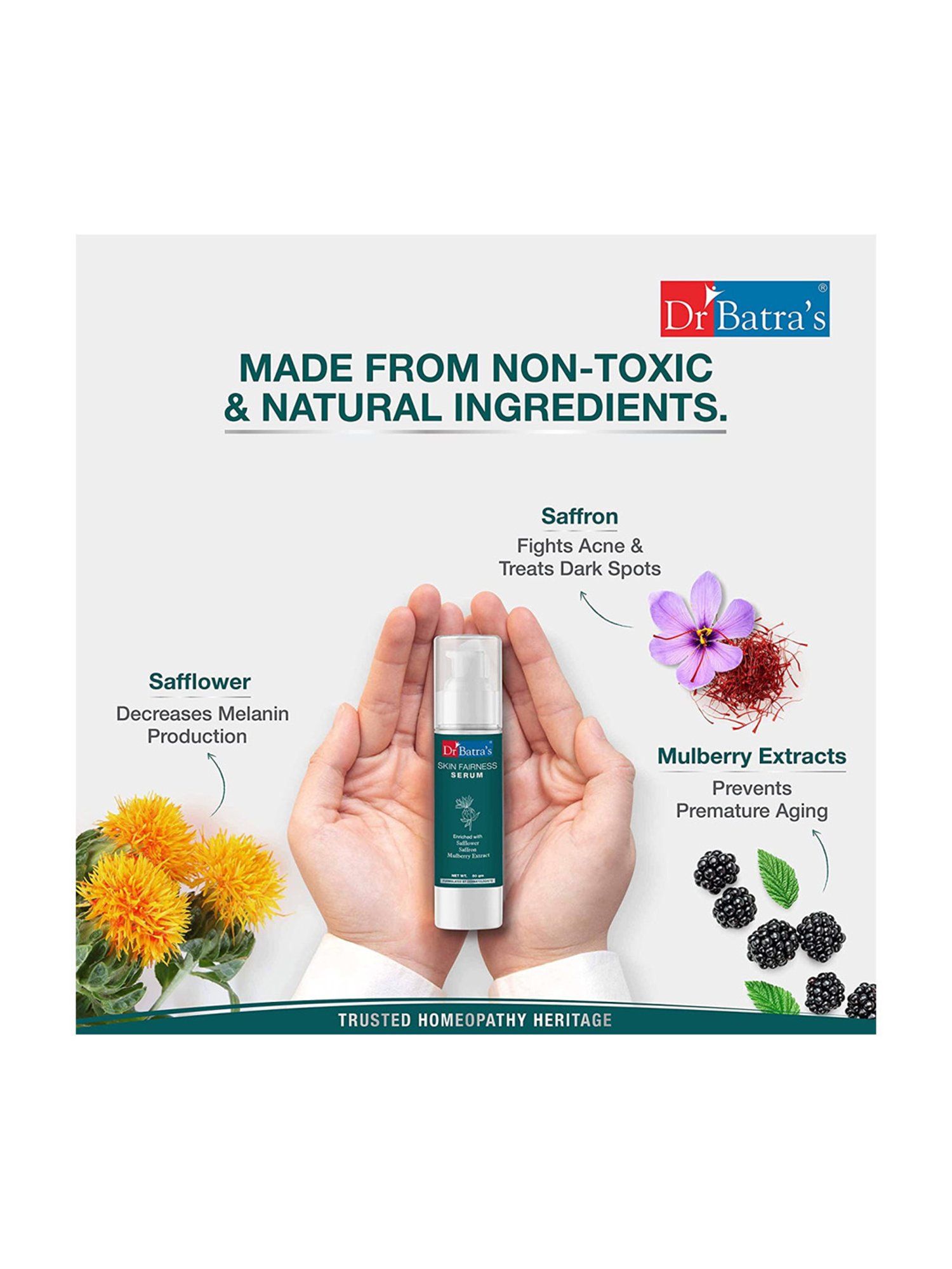 Dr. Batra's Skin firming Serum & Natural Skin Lightening Cream