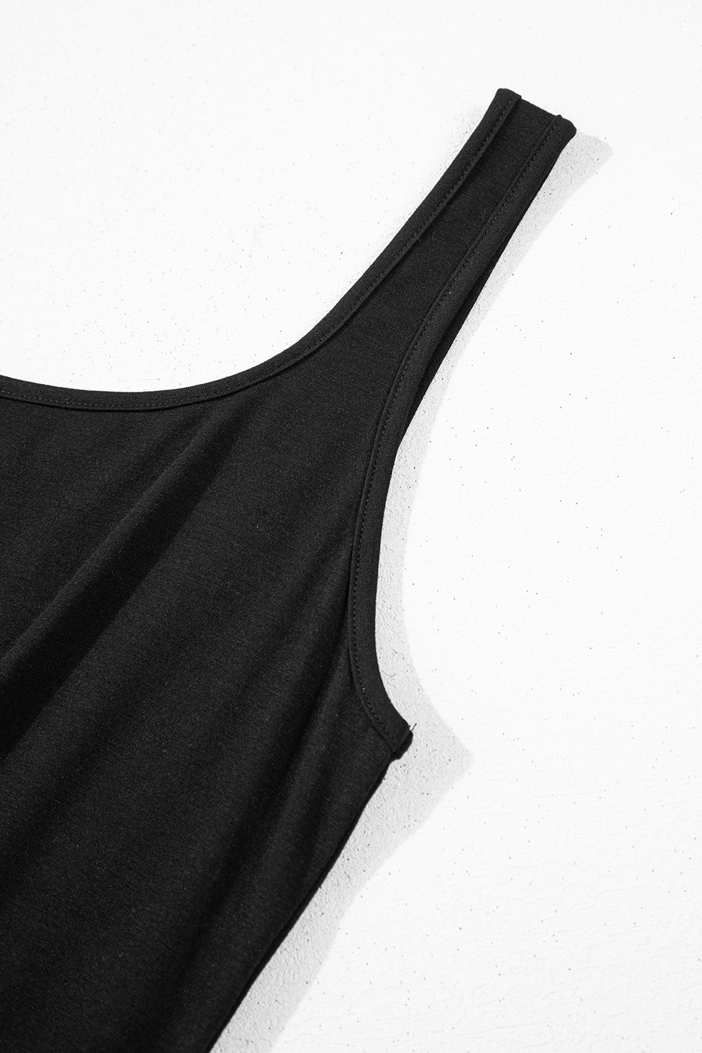 Gray Textured Wide Leg Overall with Pockets